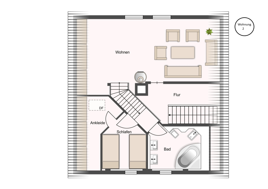 Grundriss DG