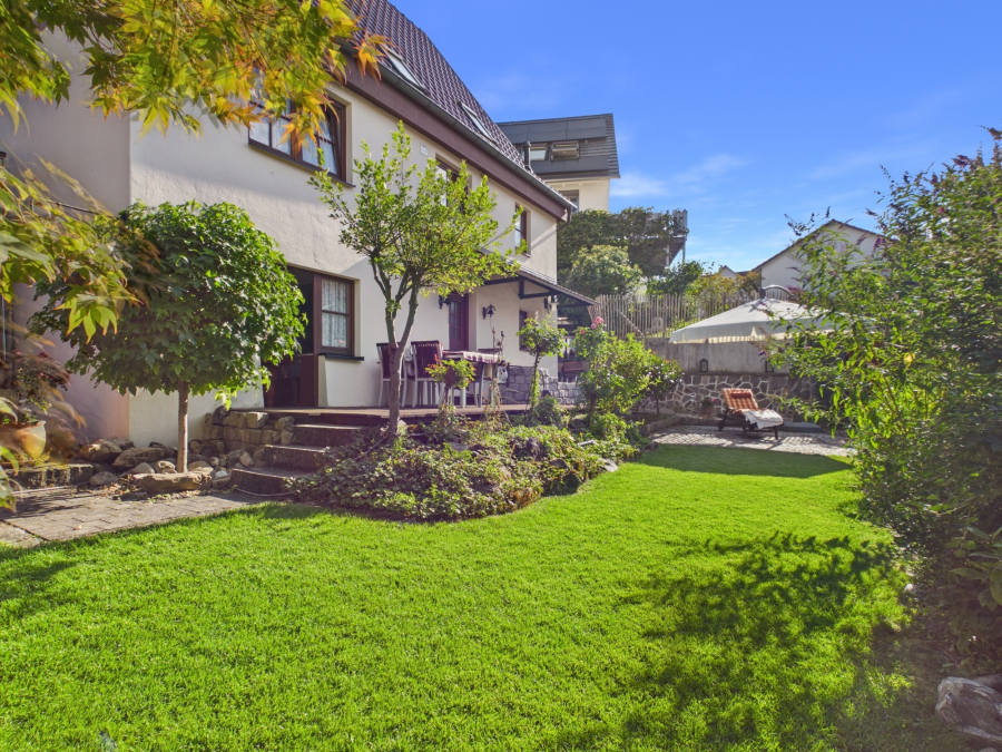 Terrassen und Garten