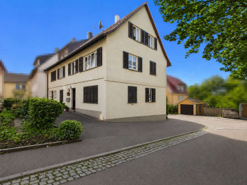 Idyllisches Mehrfamilienhaus im Ortskern mit vier Wohneinheiten, 71336 Waiblingen, Mehrfamilienhaus