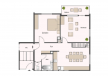2 Wohn- und Geschäftshäuser mit 6 Wohneinheiten sowie 2 vielseitigen Gewerbeflächen - Wohnung Nr. 1 EG rechts - Haus 92