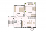 2 Wohn- und Geschäftshäuser mit 6 Wohneinheiten sowie 2 vielseitigen Gewerbeflächen - Wohnung Nr. 2 OG rechts - Haus 92