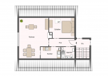 2 Wohn- und Geschäftshäuser mit 6 Wohneinheiten sowie 2 vielseitigen Gewerbeflächen - Wohnung Nr. 5 DG links - Haus 92