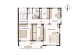 3-FH zur Kapitalanlage und mögliches 2-FH zur Selbstnutzung in Remshalden zu verkaufen - Grundriss_OG_Haus_26-1
