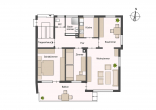 3-FH zur Kapitalanlage und mögliches 2-FH zur Selbstnutzung in Remshalden zu verkaufen - Grundriss_EG_Haus_26-1