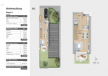 Einfamilienhäuser (Energieeffizienz A+) in ruhiger Lage = Provisonsfrei = - 5-Zimmer-Reiheneckhaus Nr. 1 - EG