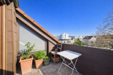 Bezugsfreie helle 2-Zimmer-Wohnung mit Süd-Loggia und toller Aussicht - Balkon