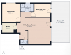 Gelegenheit! Wohnung mit Gartenterrasse und PKW-Stellplatz im Freien! - Grundriss