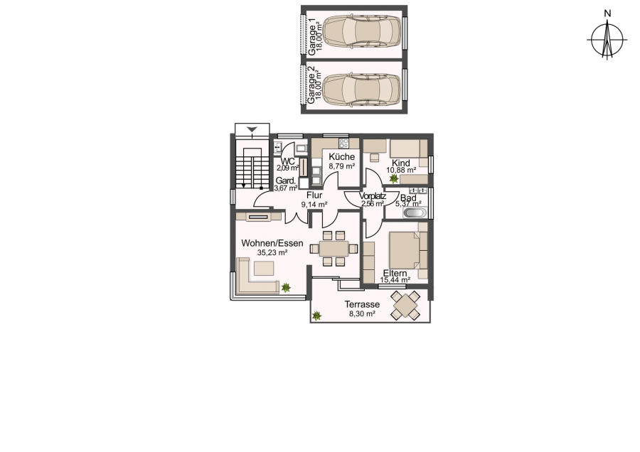 Grundriss EG