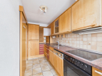 Helle Maisonette 60 m² mit Dachstudio 25 m², Balkon mit schöner Aussicht und Kfz-Stellplatz - Küche.