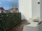 Moderne, barrierefreie 2-Zimmer-Hochparterre-Wohnung mit Balkon - Balkon