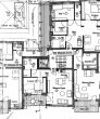 Moderne, barrierefreie 2-Zimmer-Hochparterre-Wohnung mit Balkon - Grundriss