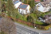 Freistehendes Architektenhaus mit baulichen Erweiterungsmöglichkeiten, *Energieklasse B* wie Bj. 2000 - Vogelperspektive