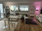 Moderne 3-Zimmer-Wohnung mit Balkon und Terrasse in Weinstadt! - Wohnzimmer