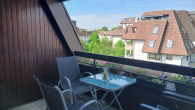 Top Dachgeschoss-Wohnung mit Loggia! Aufzug! TG-Stellplatz! - Balkonblick