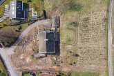 Baugrundstück mit Hausbestand in grüner Randlage und traumhafte Aussicht = Preis auf Anfrage = - Hausansicht Draufsicht