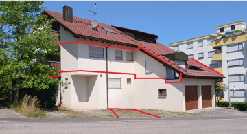 2,5 Zimmer-Wohnung “Split-Level” mit 2 Balkonen und PKW-Stellplatz im Freien!, 71384 Weinstadt, Etagenwohnung