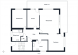 Gepflegtes Einfamilienhaus mit Einliegerwohnung, und schönem Garten! - Grundriss OG