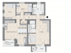 Aktionspreis - 4-Zimmer-Neubauwohnung inkl. TG-Stellplatz im „Korber Viertele“ = provisionsfrei = - Grundriss