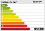 Ehemaliges Bauernhaus mit Ausbaureserve und Garten - Energieskala