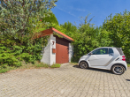 Garage und Stellplatz