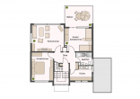 Zweigenerationenhaus mit Garten und Garage. - OG